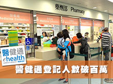 醫健通登記人數破百萬